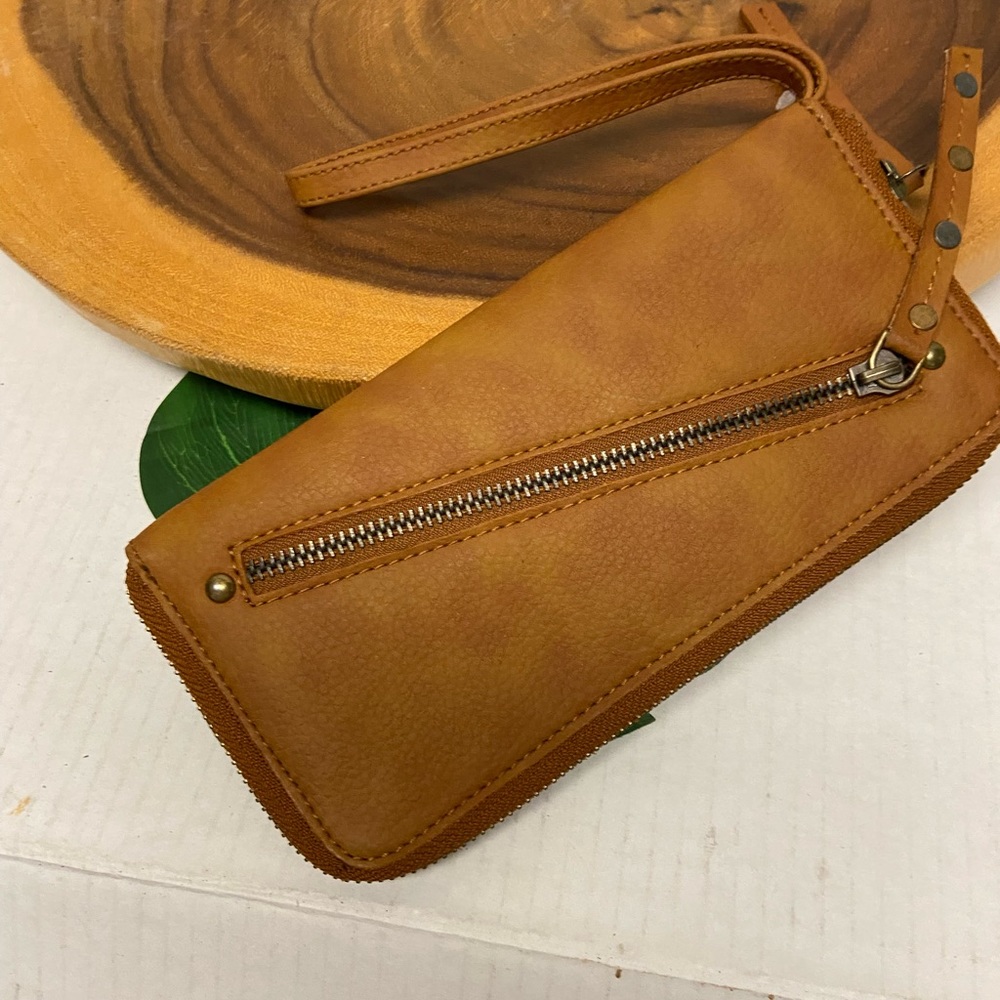 Free People Vegan Leather Wallet Clutch